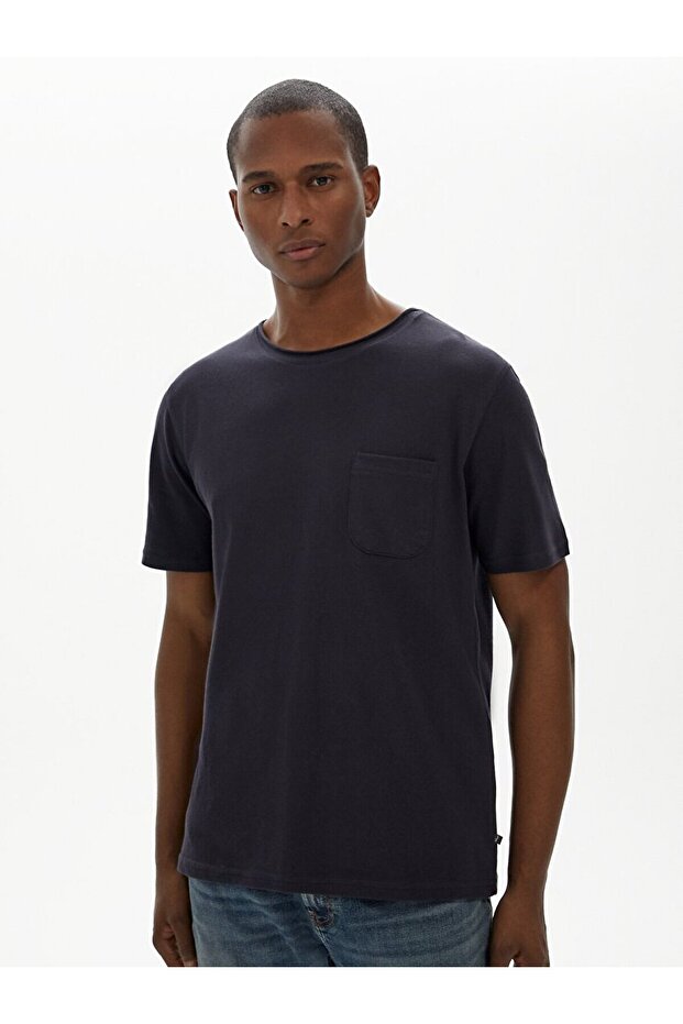 Regular Lacivert T-shırt - 2