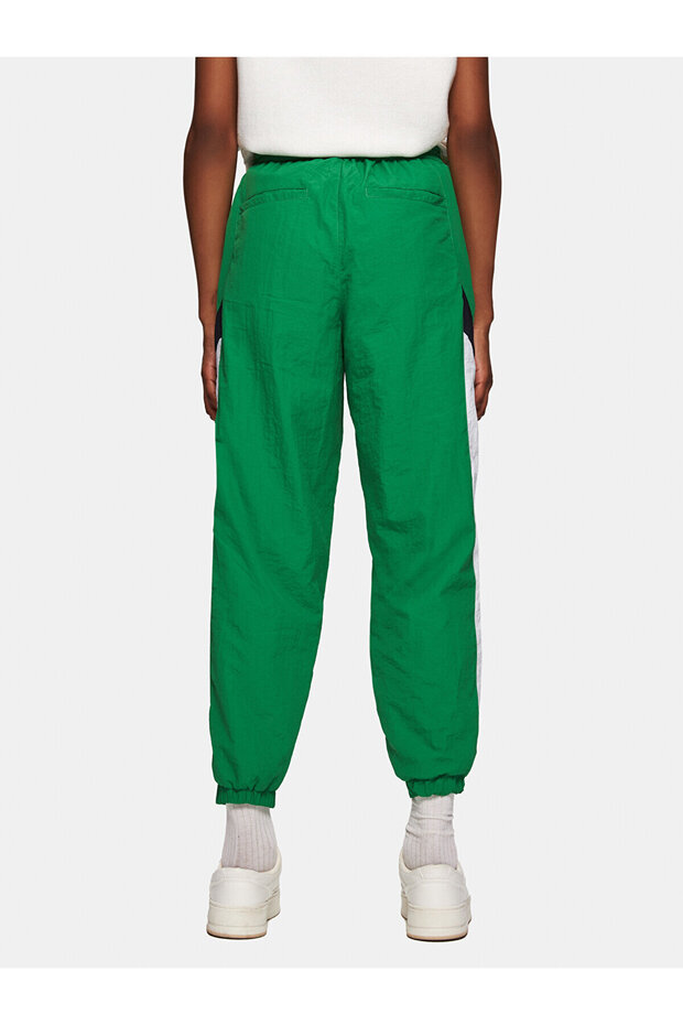 Lastikli Relaxed Yeşil Eşofman - 5