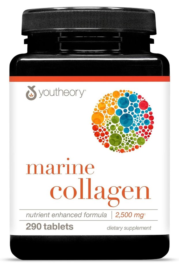 Marine Collagen - 2,500 mg Hydrolyzed Collagen - Supports Skin - Fish-Sourced Collagen - w
