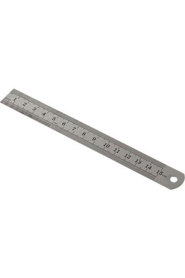 Paslanmaz Çelik Cetvel 10 Cm - 2