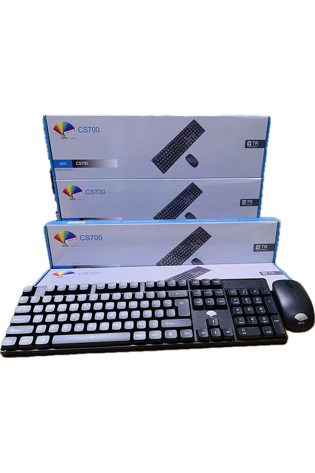 Cs700 Kablosuz Klavye Ve Mouse Seti Türkçe - 1
