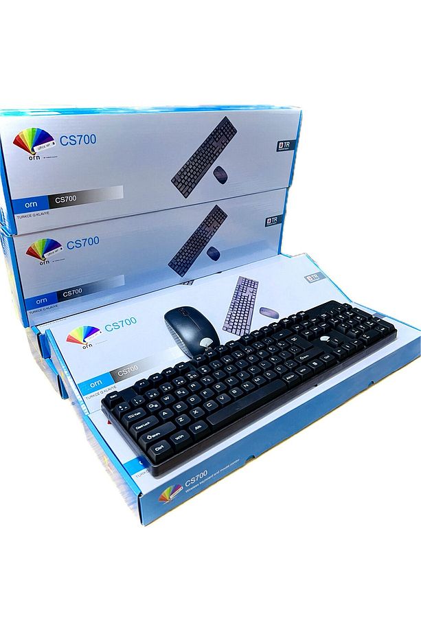 Cs700 Kablosuz Klavye Ve Mouse Seti Türkçe - 2