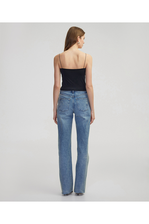 Askılı crop tişört - 6