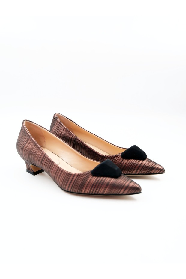 Women's Genuine Leather Heeled Shoes