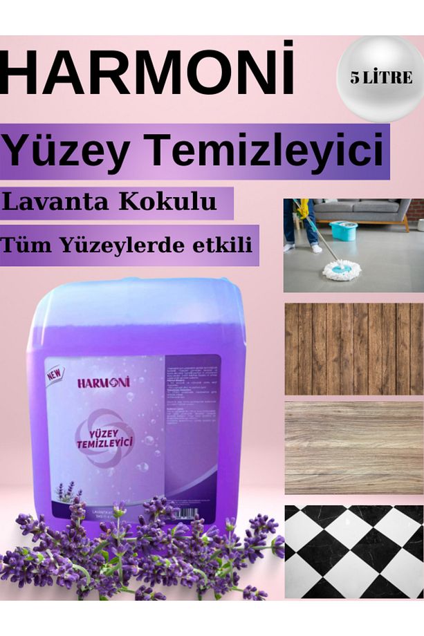 Harmoni yüzey temizleme 5lt lavanta - 1