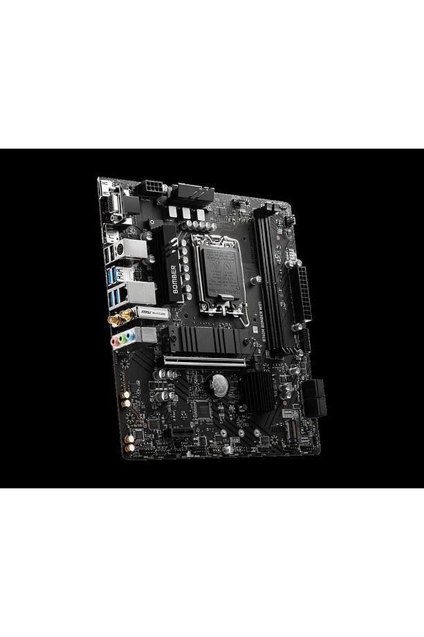B760M BOMBER WIFI DDR5 Motherboard LGA 1700 Micro ATX HDMI DP D-Sub - 2