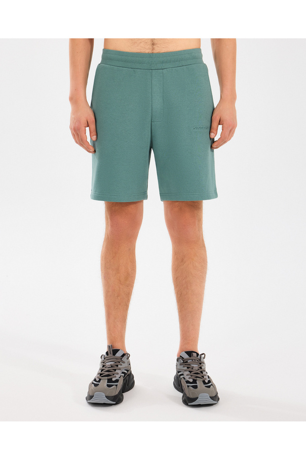 M Essential Sweatshort Erkek Haki Şort S2510064-299 - 3