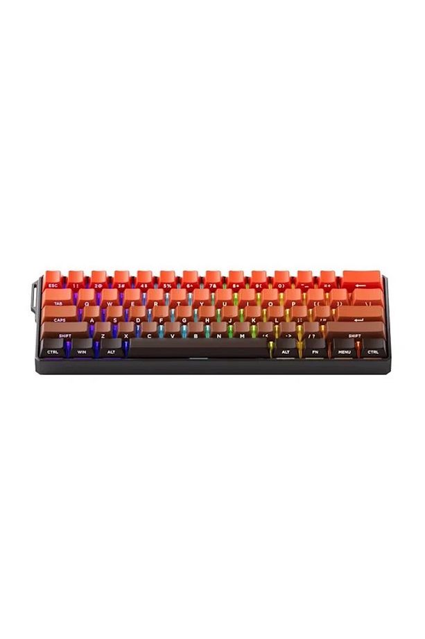 MONSGEEK FUN60 Ultra Shine-Through Blaze Gradient HE Manyetik Switch ARGB Mekanik Gaming Klavye - 2