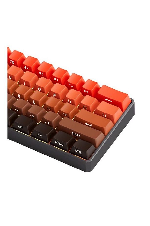 MONSGEEK FUN60 Ultra Shine-Through Blaze Gradient HE Manyetik Switch ARGB Mekanik Gaming Klavye - 5