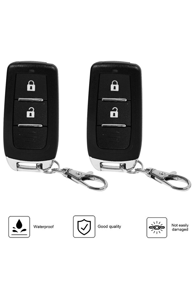 Universal Car Keyless Entry System with Remote Lock Unlock, Trunk Release, and Auto Lock Feature - 7