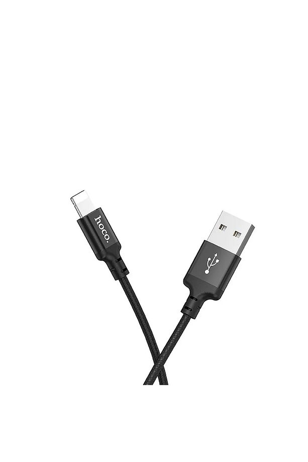 X14 2.4a Iphone Uyumlu Lightning To Usb Hızlı Şarj Veri Kablosu Siyah 1 Metre - 3