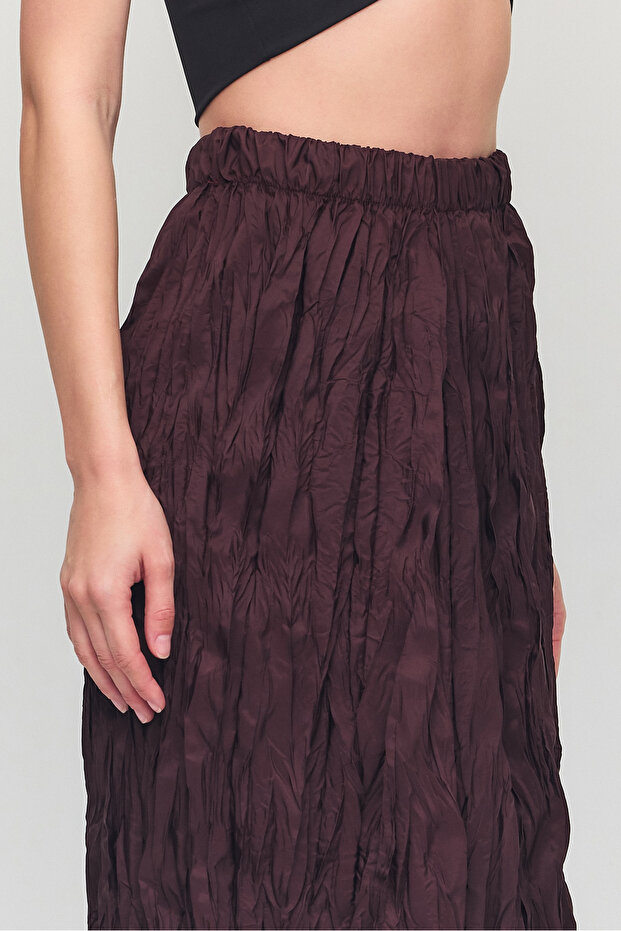 Fusta lungă șifonată - 1