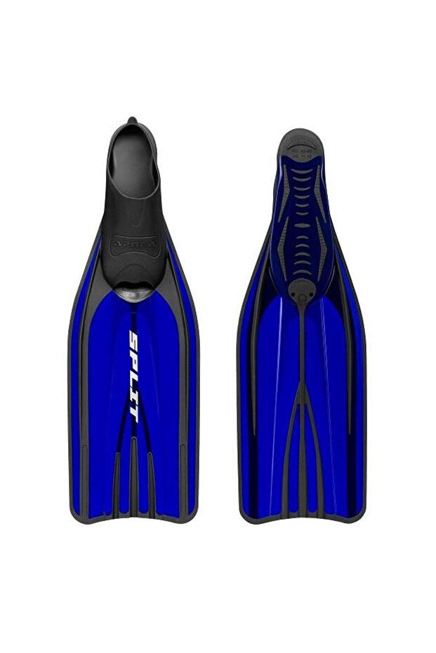 Split Diving Flippers Blue-Pr02020155Ma - 3