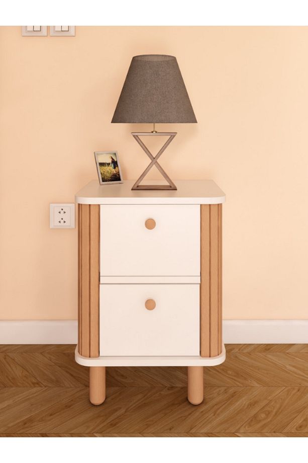 Weltwood Mobilya Fransız Bohem Yan Sehpa/komidin Komodin Mdf Ve Kayın Ağacı Üretilmiştir Sağlam (R) - 1