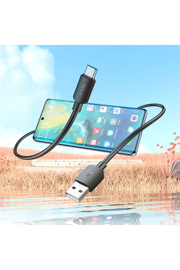X96 Hyper 27w 3a Type-c To Usb Iphone Android Uyumlu Hızlı Şarj Veri Kablosu Siyah 1 Metre - 6