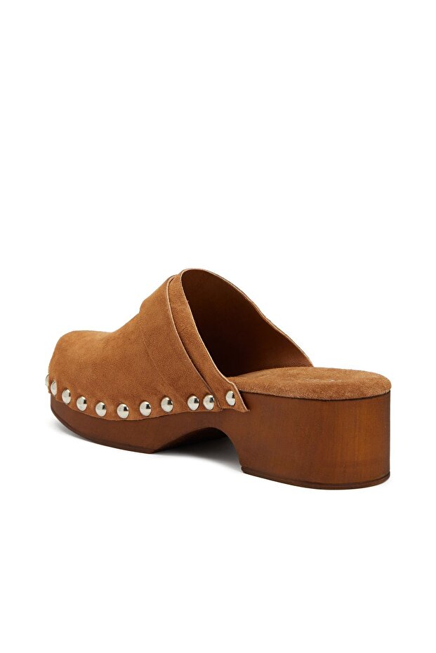 Taba Kadın Süet Terlik - 3