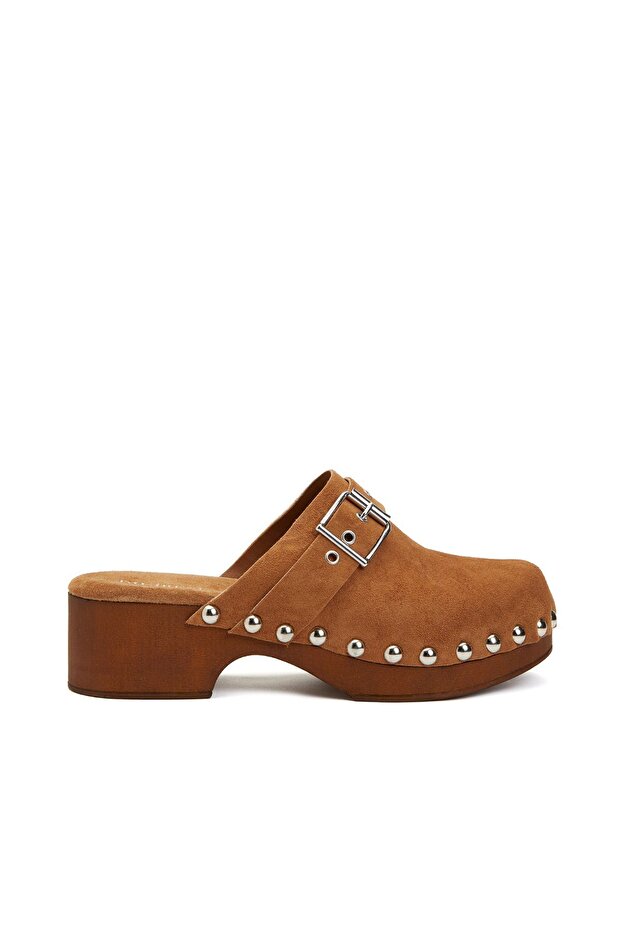 Taba Kadın Süet Terlik - 2