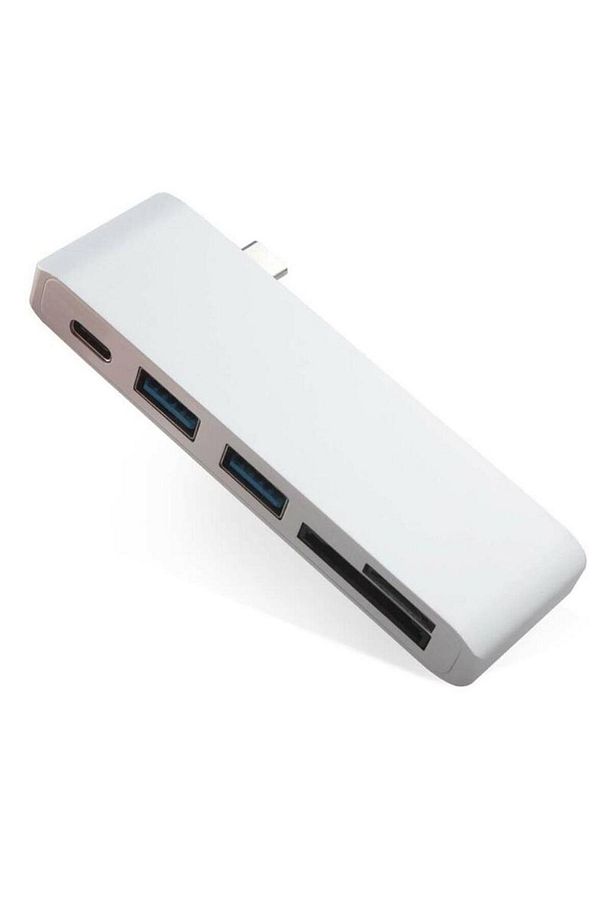 Macbook Type-c Port Çoğaltıcı Usb 3.0 Type-c Ve Micro Sd Girişli - 1