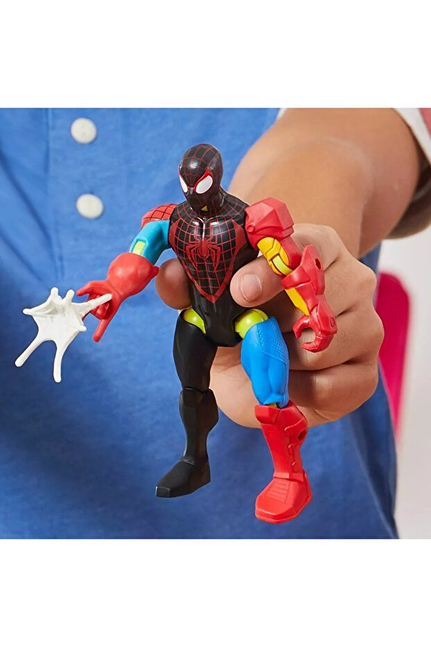 Spider-Man Mix Mashers Marvel Miles Morales Aksiyon Figürü - 5
