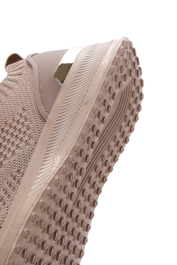Zero Kadın Vizon Kalın Tabanlı Sneaker 24sfd43066f - 8