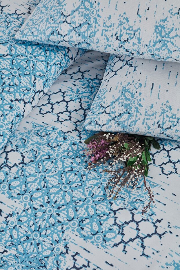 Mykonos Single Duvet Cover Set Without Sheets - 3
