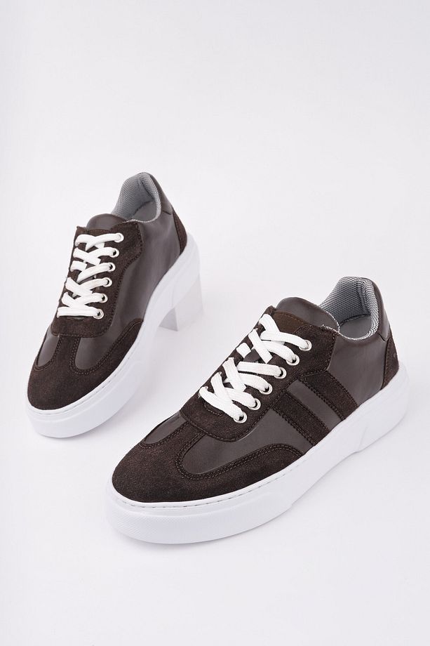 Logan Kalın Taban Bağcıklı Erkek Günlük Sneaker Spor Ayakkabı - 2