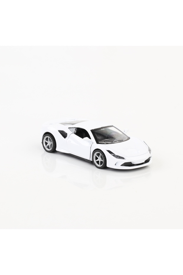 1:36 Scale Pull and Drop Metal Car with Sound and Light Doors Opened 11-12 cm