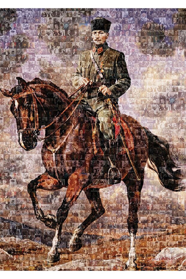 Atlı Atatürk 500 Parça Puzzle - 6