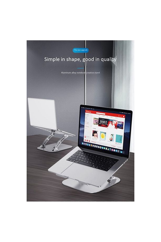 Macbook Notebook Fonksiyonel Ayarlanabilir Ergonomik Stand Nd05 - 7