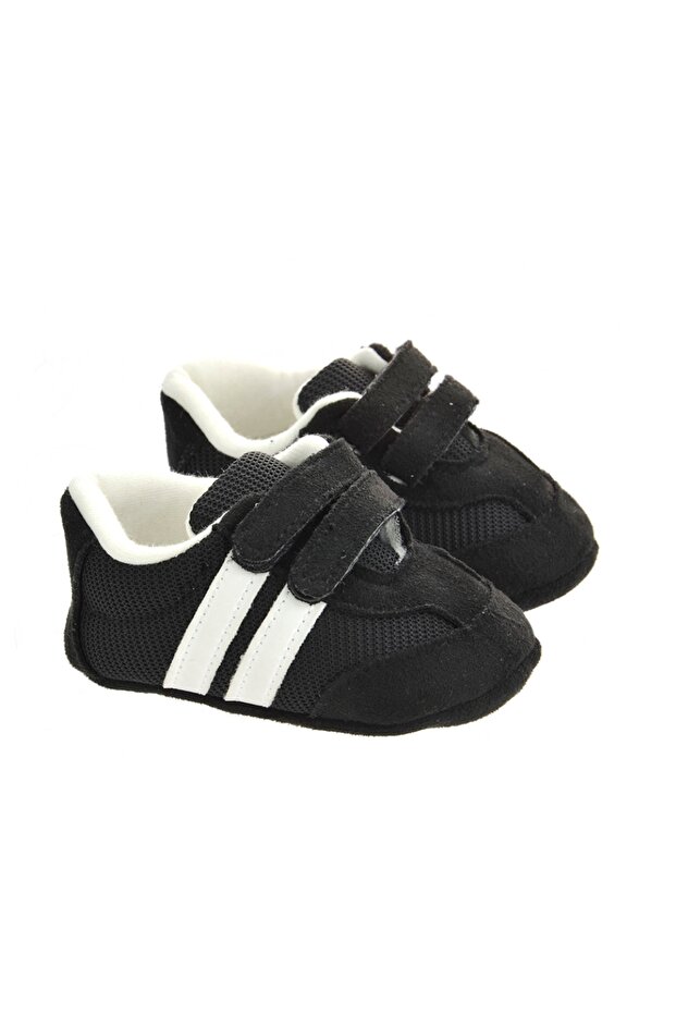 Baby Boy Black Sports Patik