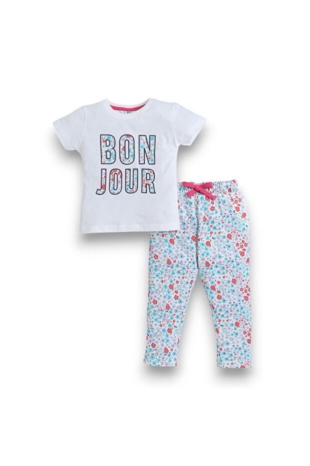 - Printed T-shirt and Pyjama Set