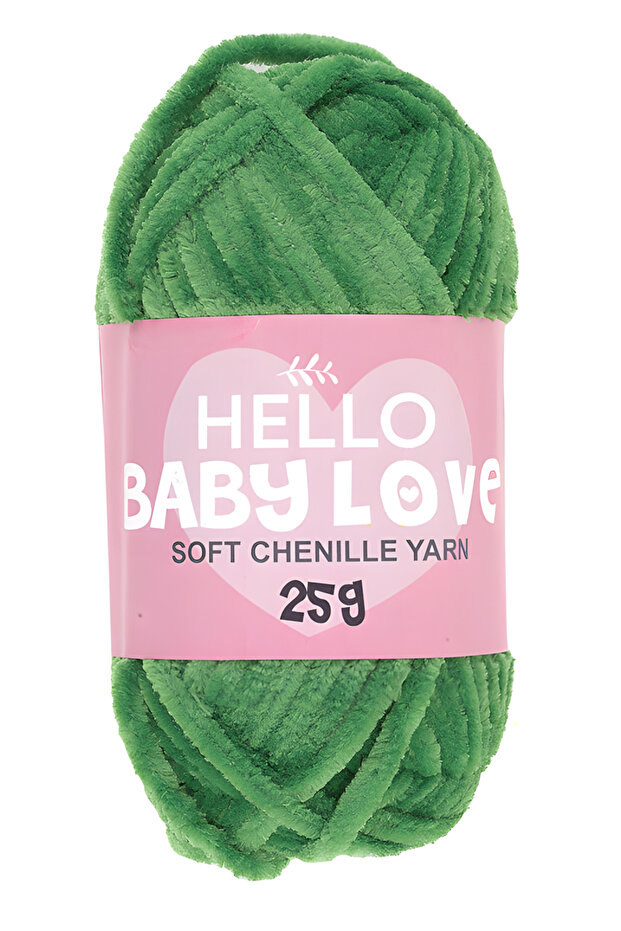 Baby Love Chenille Velvet Punch Yarn 25 g
