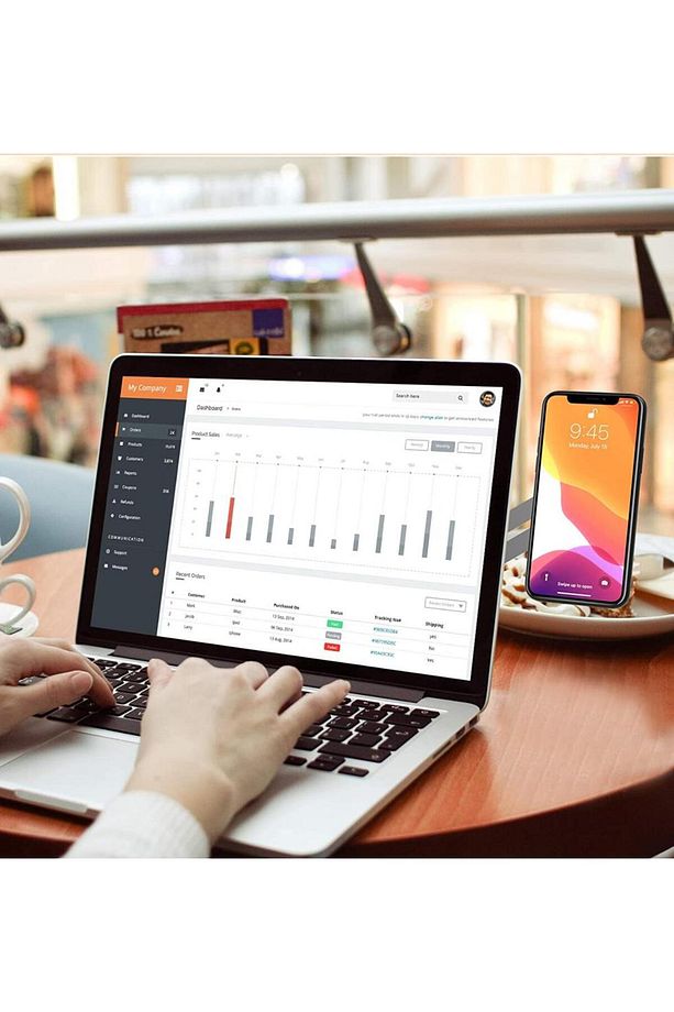 Ayarlanabilir Pc Bilgisayar Monitör Telefon Tutucu Stand M17 - 8