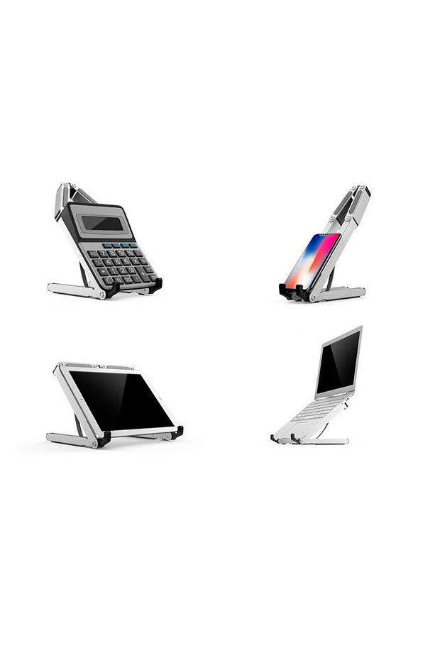 N1 Metal Macbook Notebook Kitap Okuma Standı Katlanabilir - 6