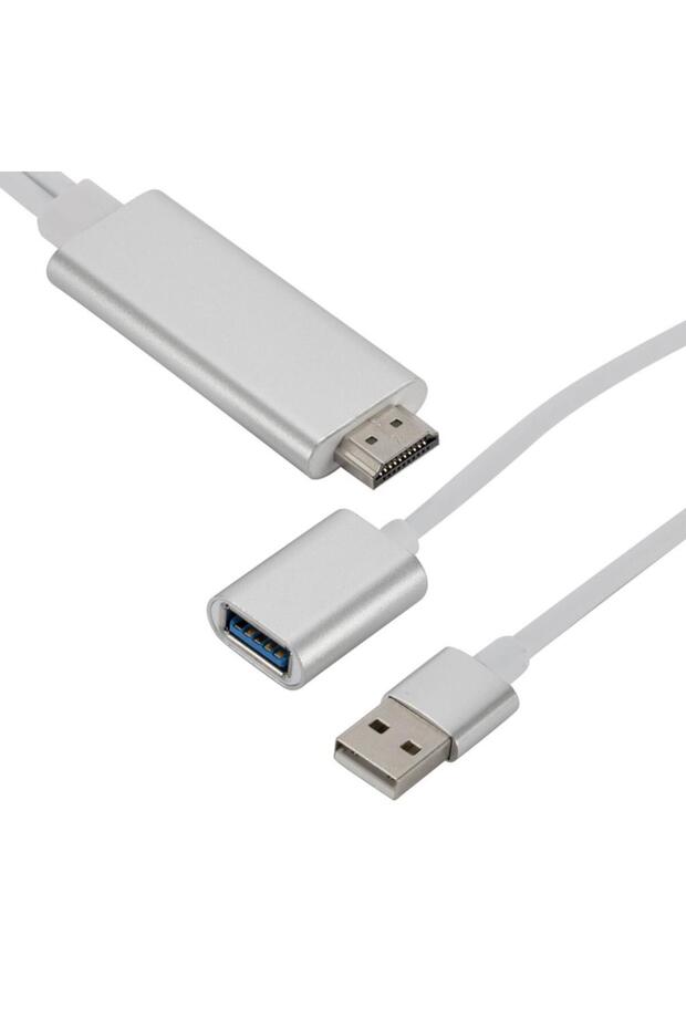 Iphone Android 1080p Görüntü Aktarım Hdtv Hdmi Kablosu - 4