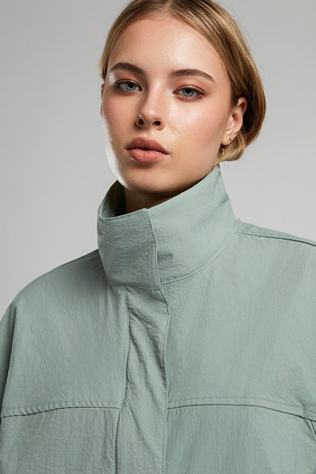 Linette Kadın Yağmurluk Mint - 4