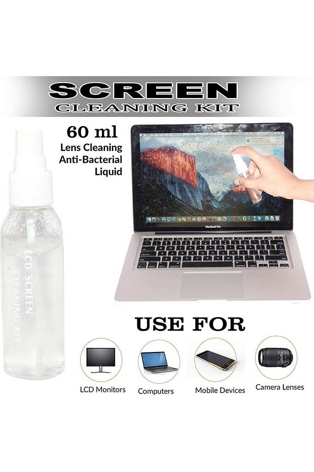 3in1 Bilgisayar Lcd Ekran Telefon Temizleme Solüsyon Set Kcl-1015 - 3
