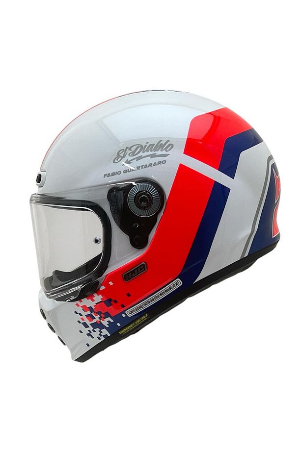 V10 KASK FQ RETRO MC21 - 1