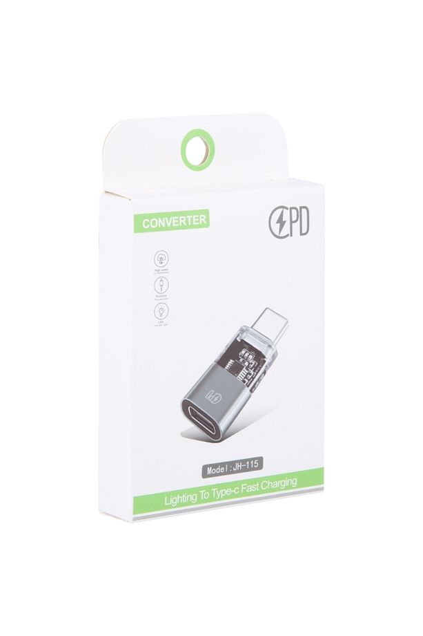 Lightning To Type C Pd Destekli Hızlı Şarj Çevirici Adaptör JH-115 - 4
