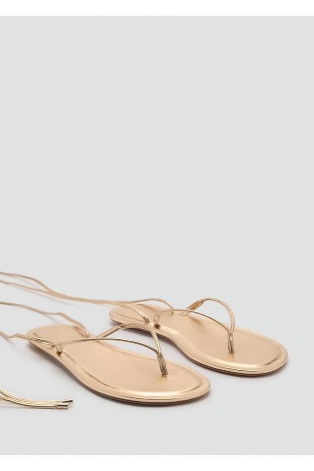 Çizgili sandalet - 1