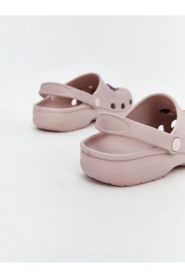 LCW STEPS Pembe Çiçek Baskılı Kadın Plaj Sandaleti - 5