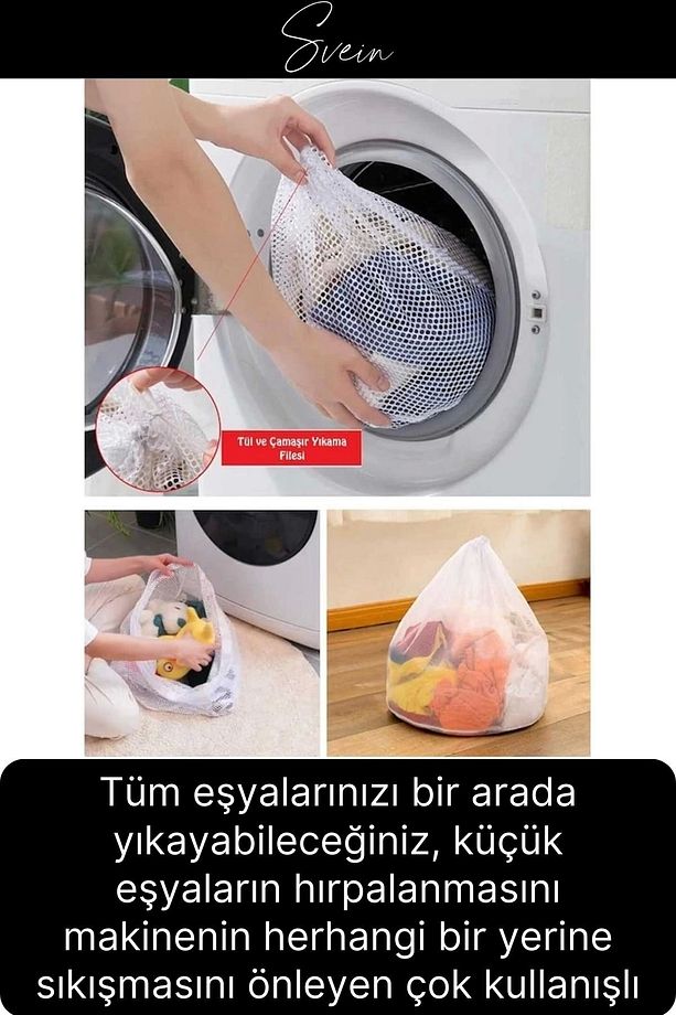 10 Adet Çamaşır Yıkama Filesi Maxi Kirli Elbise Giysi Kıyafet Torbası Okul Üniversite Yurt Asker - 2