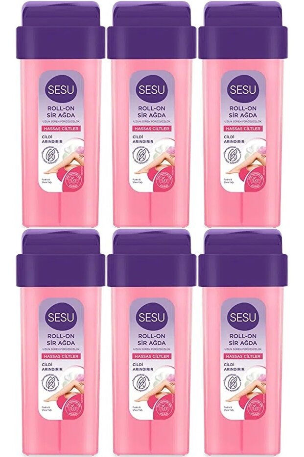 Roll-On Sir Ağda 100ML Pembe Hassas Cilt (6 Lı Set) - 1