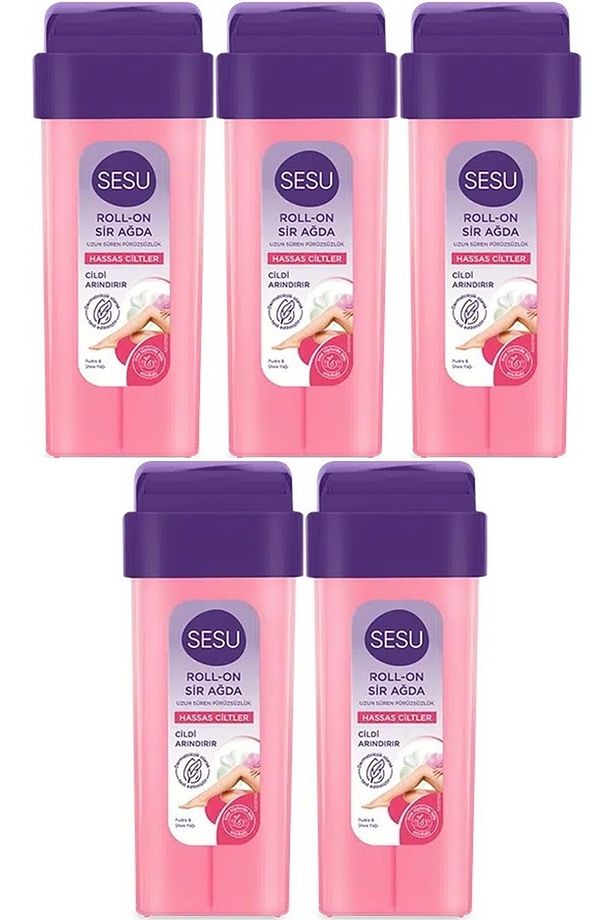Roll-on Sir Ağda 100ml Pembe Hassas Cilt (5 Lİ SET) - 1