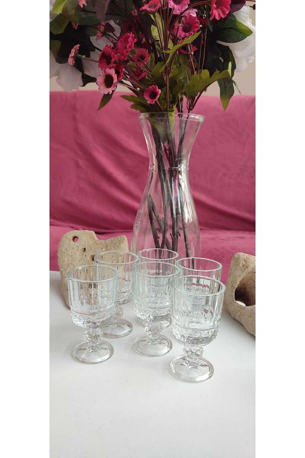 Cam Ayaklı Kahve Yanı bardağı 65 ml hacim 9 cm Yükseklik. 5 cm ağız genişliği - 2