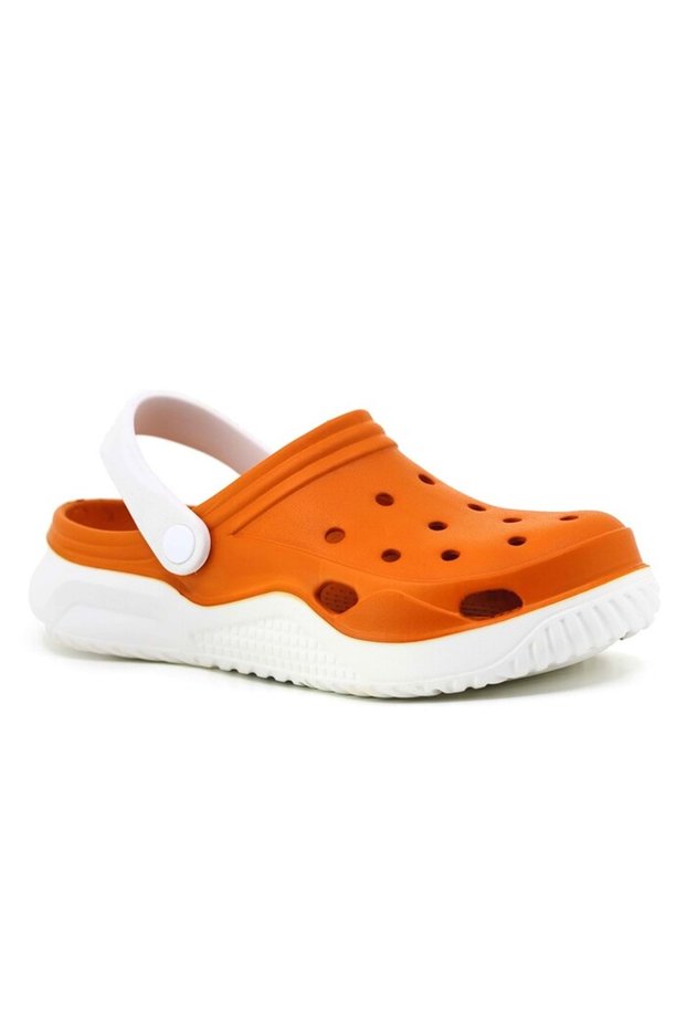 Monapicco Stella Sabo Doctor and Nurse Slippers Thick Sole Orthopedic Women's Slippers Orange