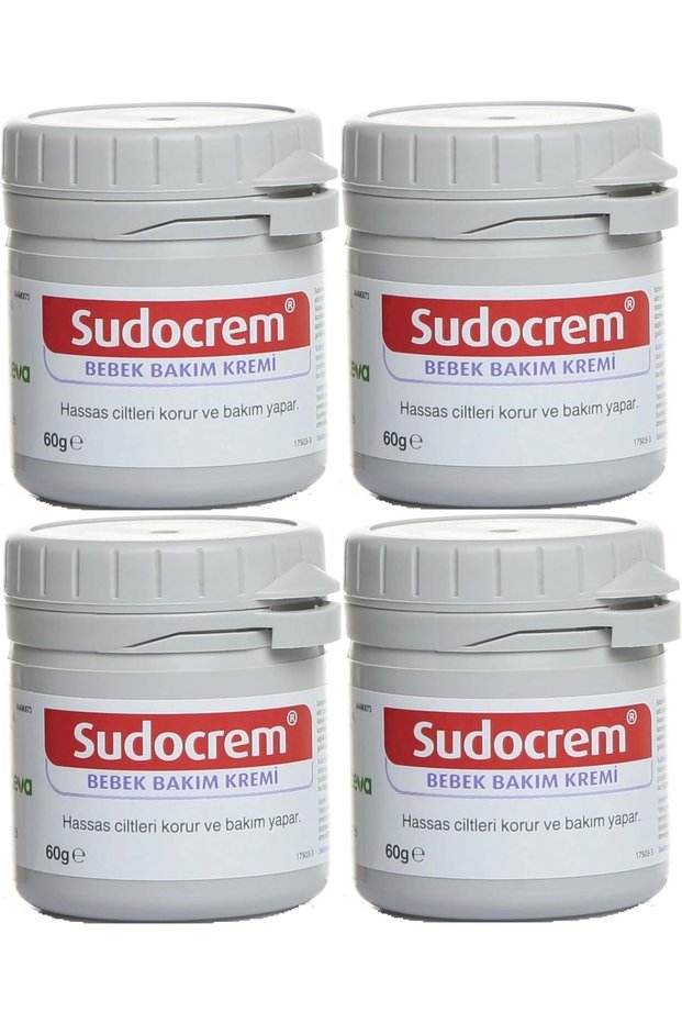 Baby Skin Care - Diaper Rash Cream 60Gr (Set of 4)