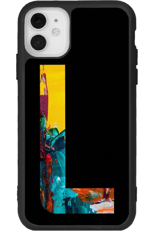 حافظة سوداء متوافقة مع هاتف iPhone 12 Mini Matte - غطاء حماية من السيليكون الناعم وممتص للصدمات