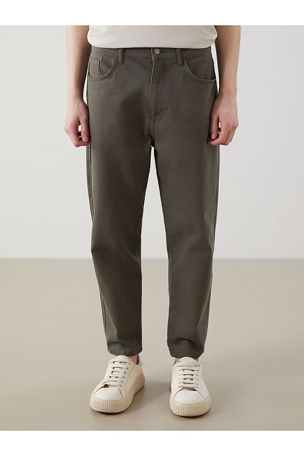 XSIDE Haki Carrot Fit Erkek Pantolon - 2