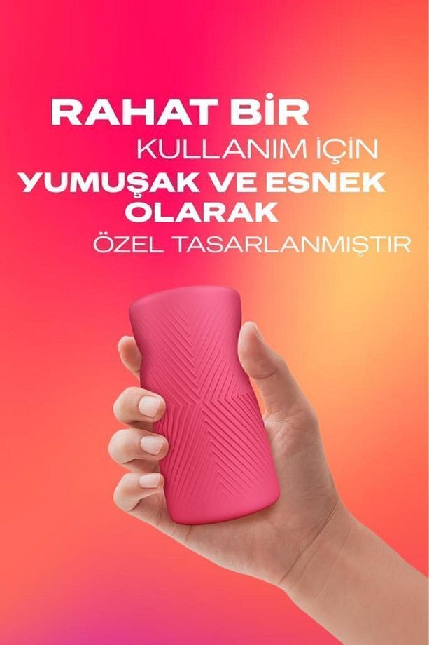 Manuel Mastürbatör, Esnek ve Yumuşak + Durex Intense Vibe Bullet Titreşimli Vibratör, Fırsat Paketi - 4